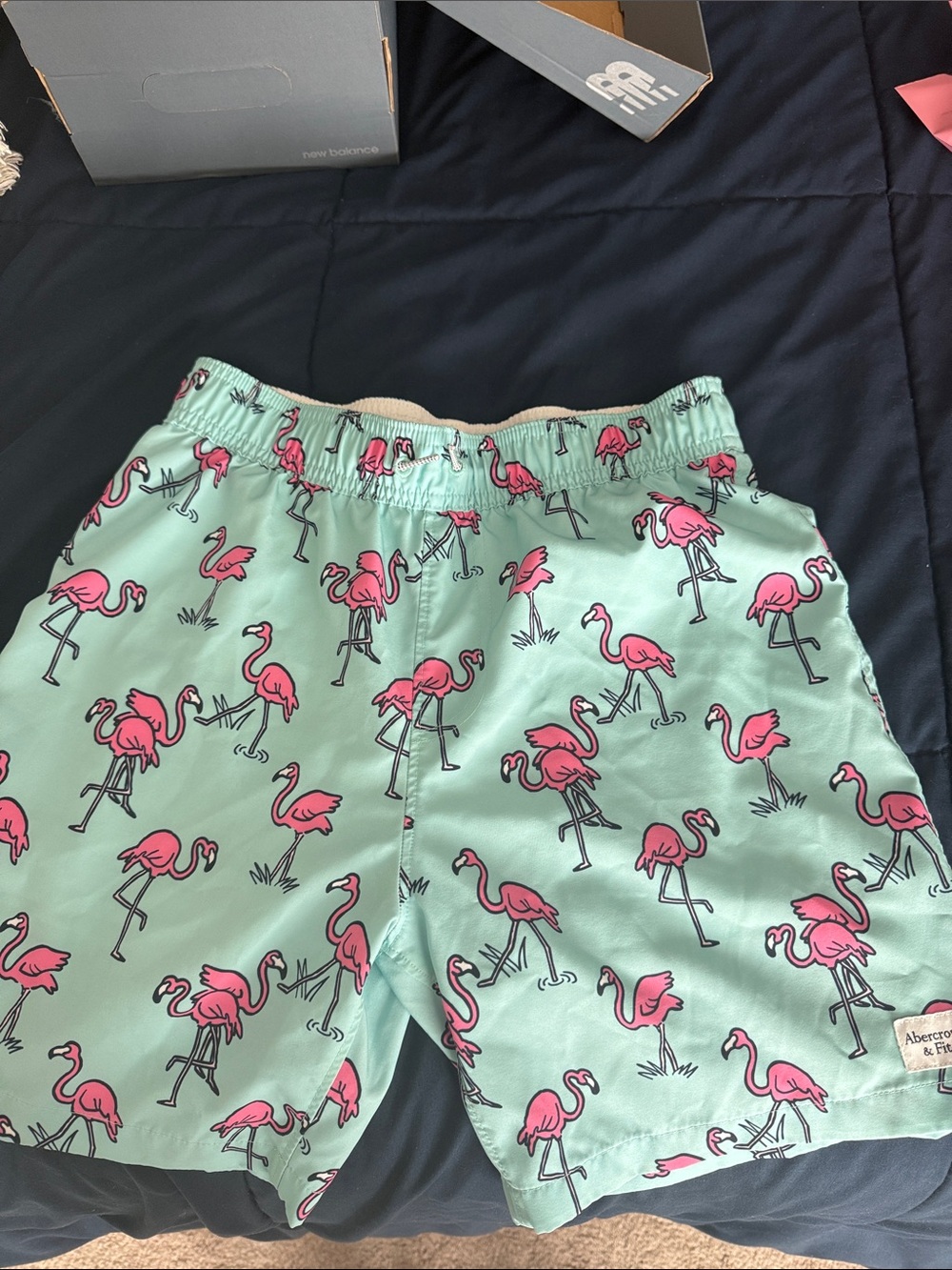 Abercrombie kids swim trunks